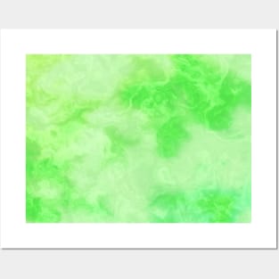 Green Marble Texture Posters and Art